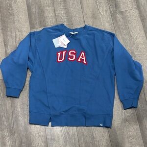Blue USA womens Sweater